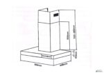 Stainless steel hood UT3290A-3314 - Image 6
