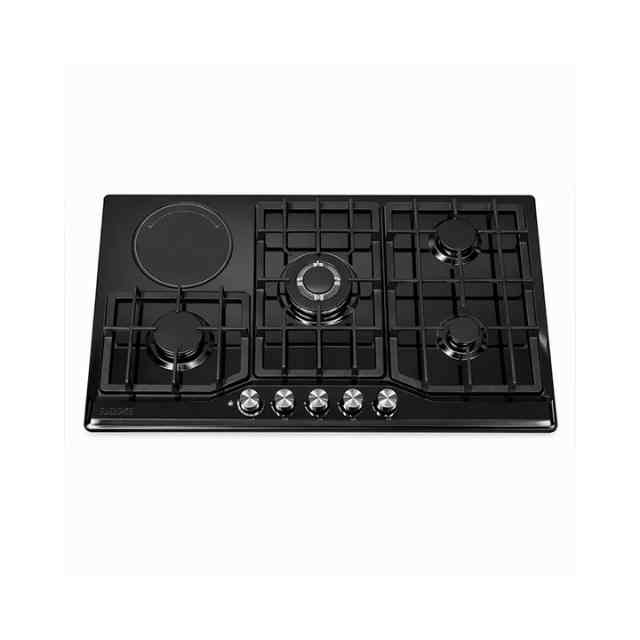 Built-in Gas JY-BSG5059 Hob 4 burner with hot plate Built-in Gas JY-BSG5059 Hob 4 burner with hot plate