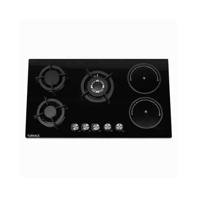 Electric Gas Built-in Hob 3 burner with 2 hot plate YB4001EC-3