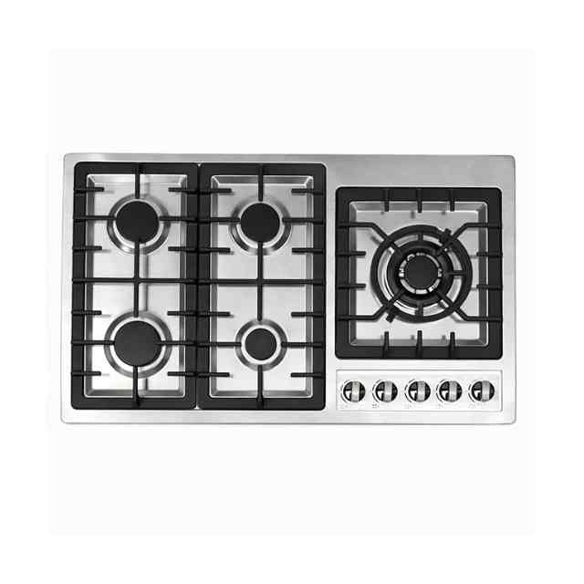 Gas Hob 5-Burner Stainless Steel P1950STX-2