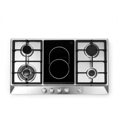 Gas Stove 4 burner with hot plate (H. 9415, S,5 TWIN)