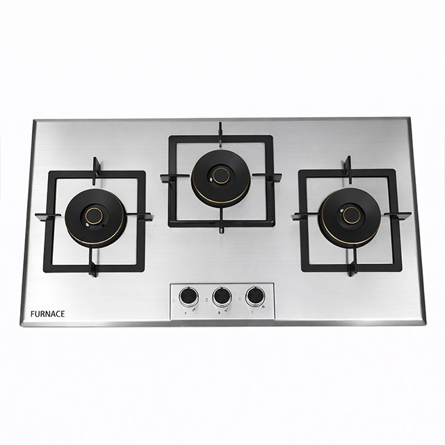 Gas Stove StainLess Steel 3 burner