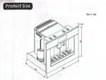 Built in coffee machine BCOFE-455-BL - Image 7